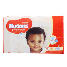 Huggies Dry Comfort Size 4 8-14Kg 34 Pieces